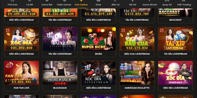 Tìm hiểu sảnh Casino Debet