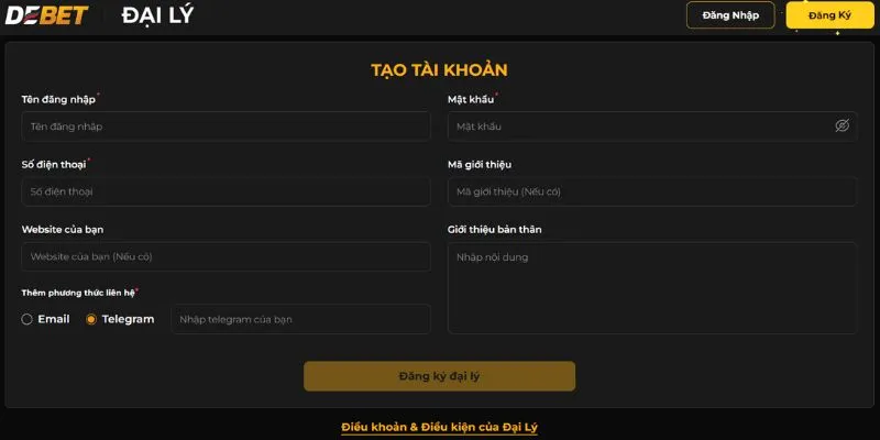 Đăng ký trở thành đại lý Debet nhận nhiều ưu đãi hấp dẫn
