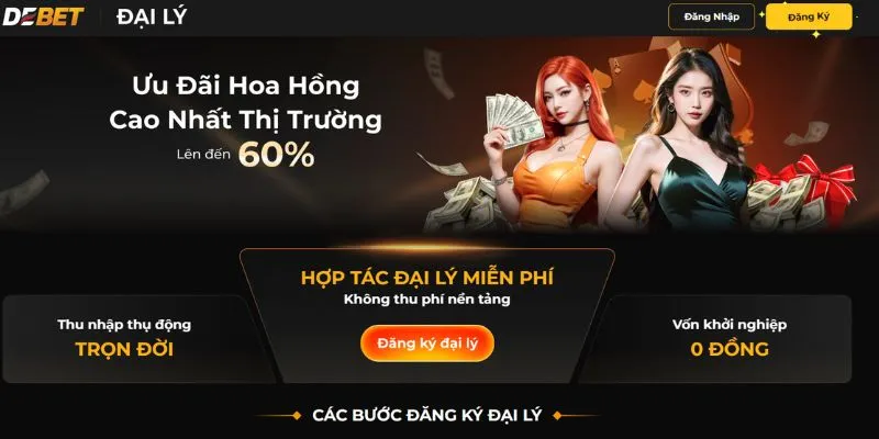 Đăng ký trở thành đại lý Debet nhận nhiều ưu đãi hấp dẫn