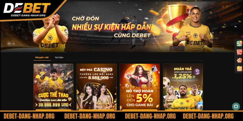các chương trình khuyến mãi debet đỉnh cao