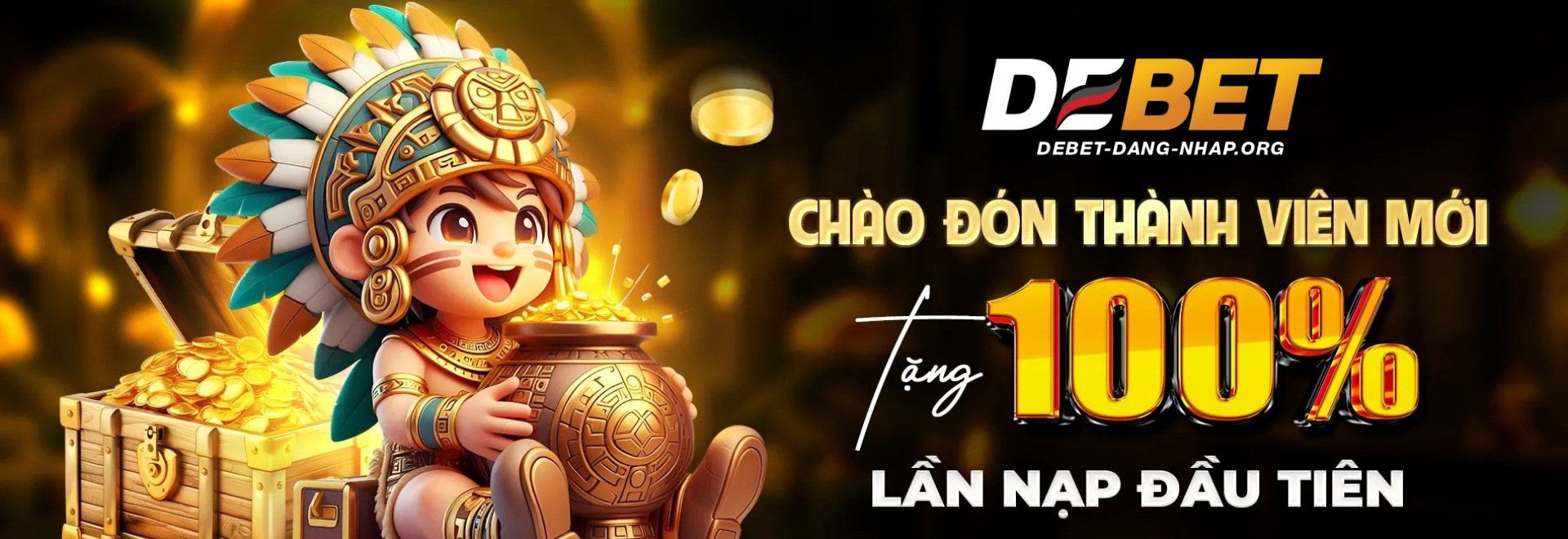 Debet đăng nhập chào đón thành viên mới tặng 188k